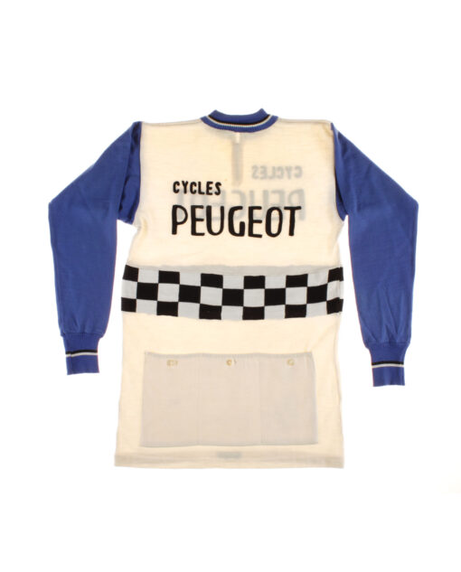 France. Cycles Peugeot Cycling wool Rare t-shirt 50s