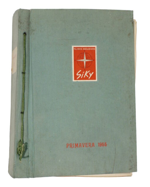 SIKY Spring 1955 textile book