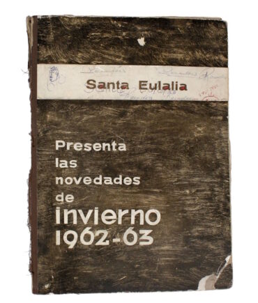 SANTA EULALIA Winter 1962/63 textile book