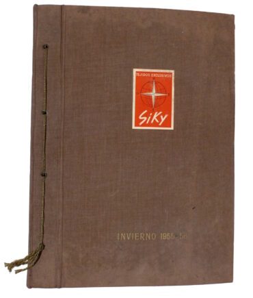 SIKY Winter 1955/56 textile book
