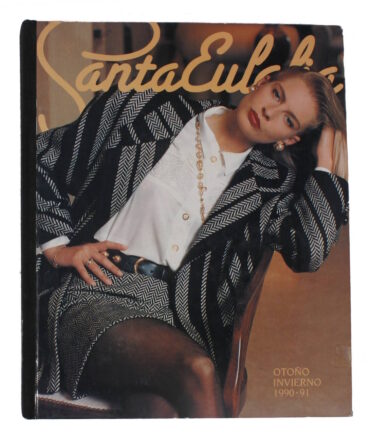SANTA EULALIA Winter 1990/91 textile book