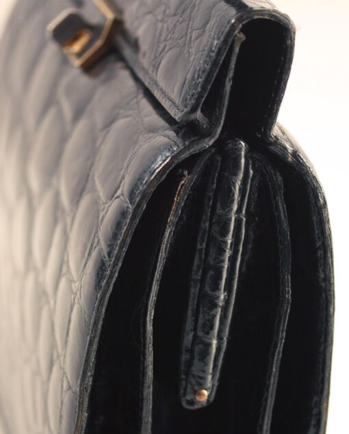 vintage Crocodile leather handbag 60s