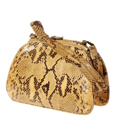 vintage Rare snake leather bag 30/40s