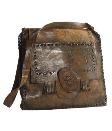 vintage Bohemian leather bag