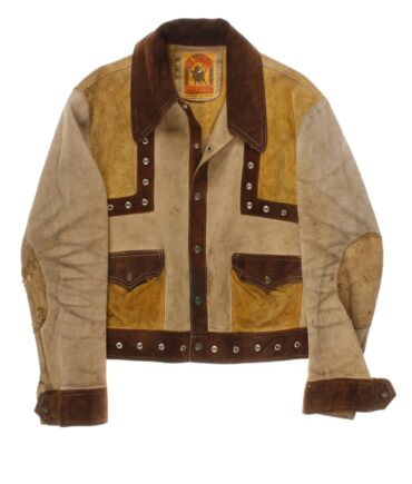 vintage EL TORO BRAVO Man suede jacket 60/70s