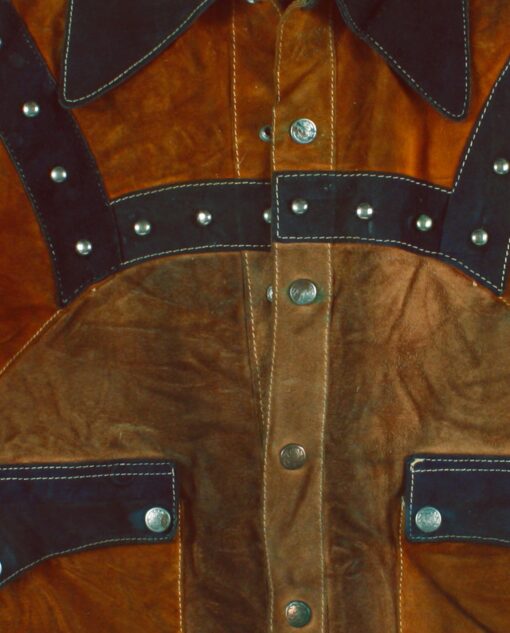 vintage EL TORO BRAVO Man suede jacket 60/70s