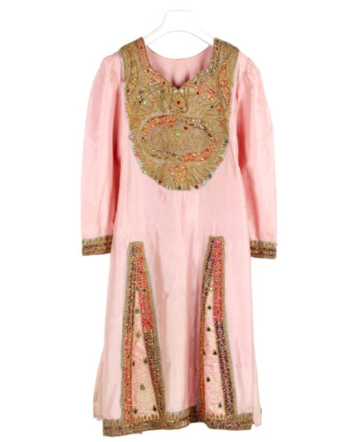Ethnic ceremonial silk dress of Tunisia