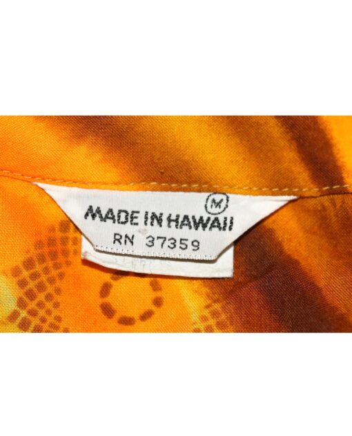 vintage MADE IN HAWAII RN37359 Rare hawaiian Shirt