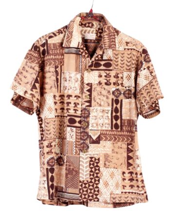 vintage ROSS SUTHERLAND FOR SUN FASHIONS TribalTiki shirt
