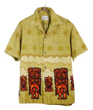 vintage SURFSIDE SPORTWEAR-WAIKIKI Hawaii Tiki Tribal shirt