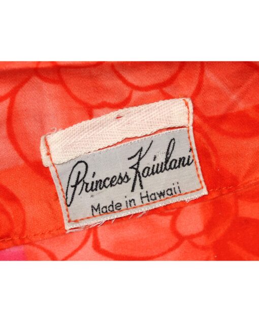 Vintage PRINCESS KAIULANI Hawaiian dress