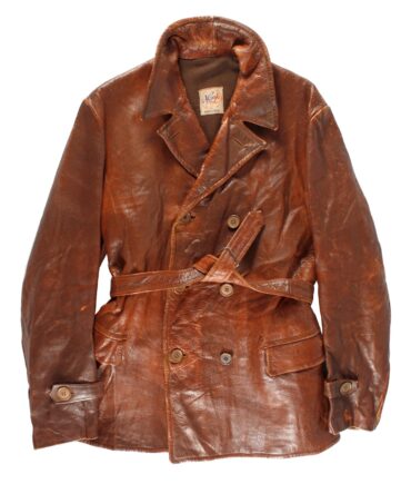 Vintage Swedish leather jacket 50s