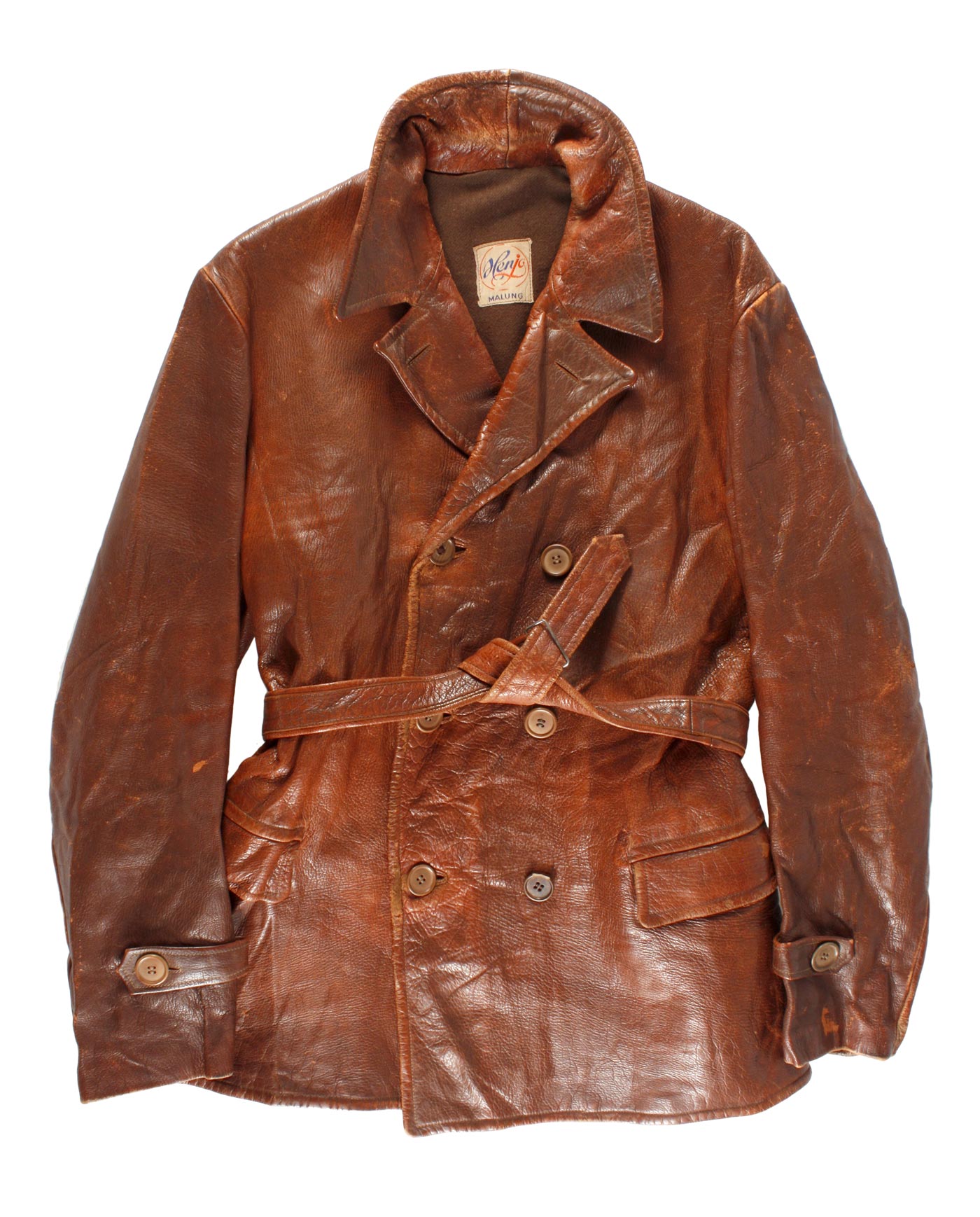 Swedish leather jacket 50s – Madeinused