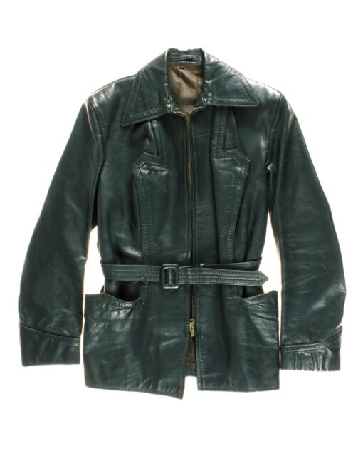 vintage Woman leather jacket 50s