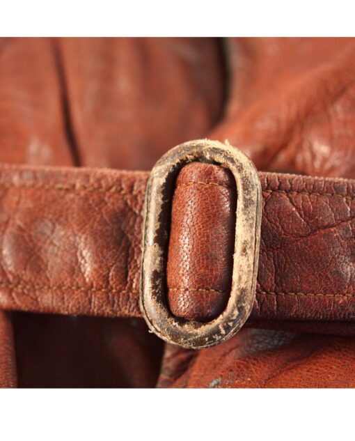 vintage SEJSON Swedish leather jacket 50s