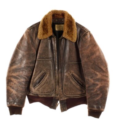 vintage Woman leather jacket 60s