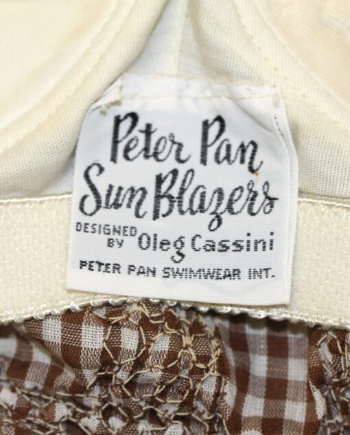 retro PETER PAN BY OLEG CASSINI bathing suit 60s
