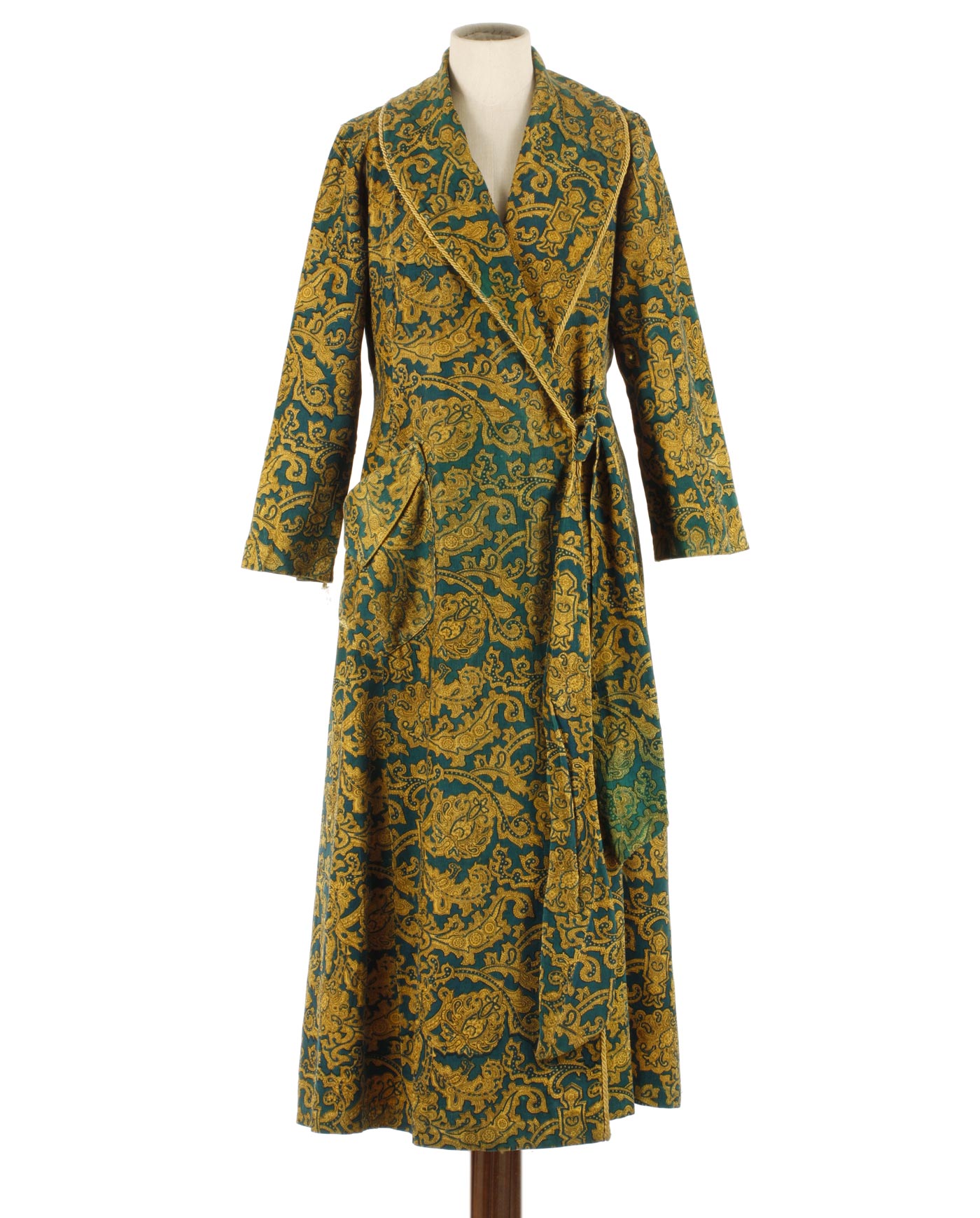 Velvet dressing gown 50/60s