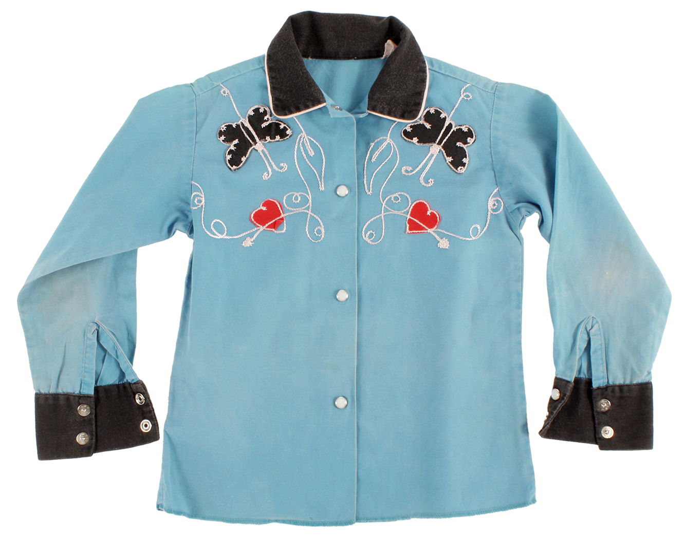 Kids Western shirt with embroidery
