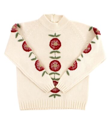 Handmade wool sweater 50-60s