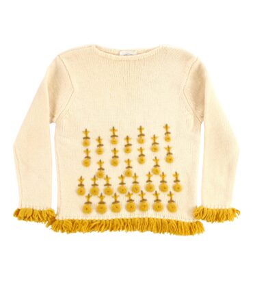 Handmade wool sweater 50-60s