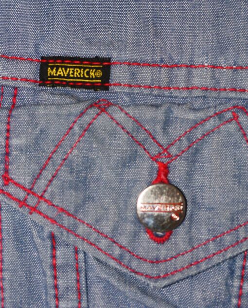 MAVERICK Chambray jacket 70s