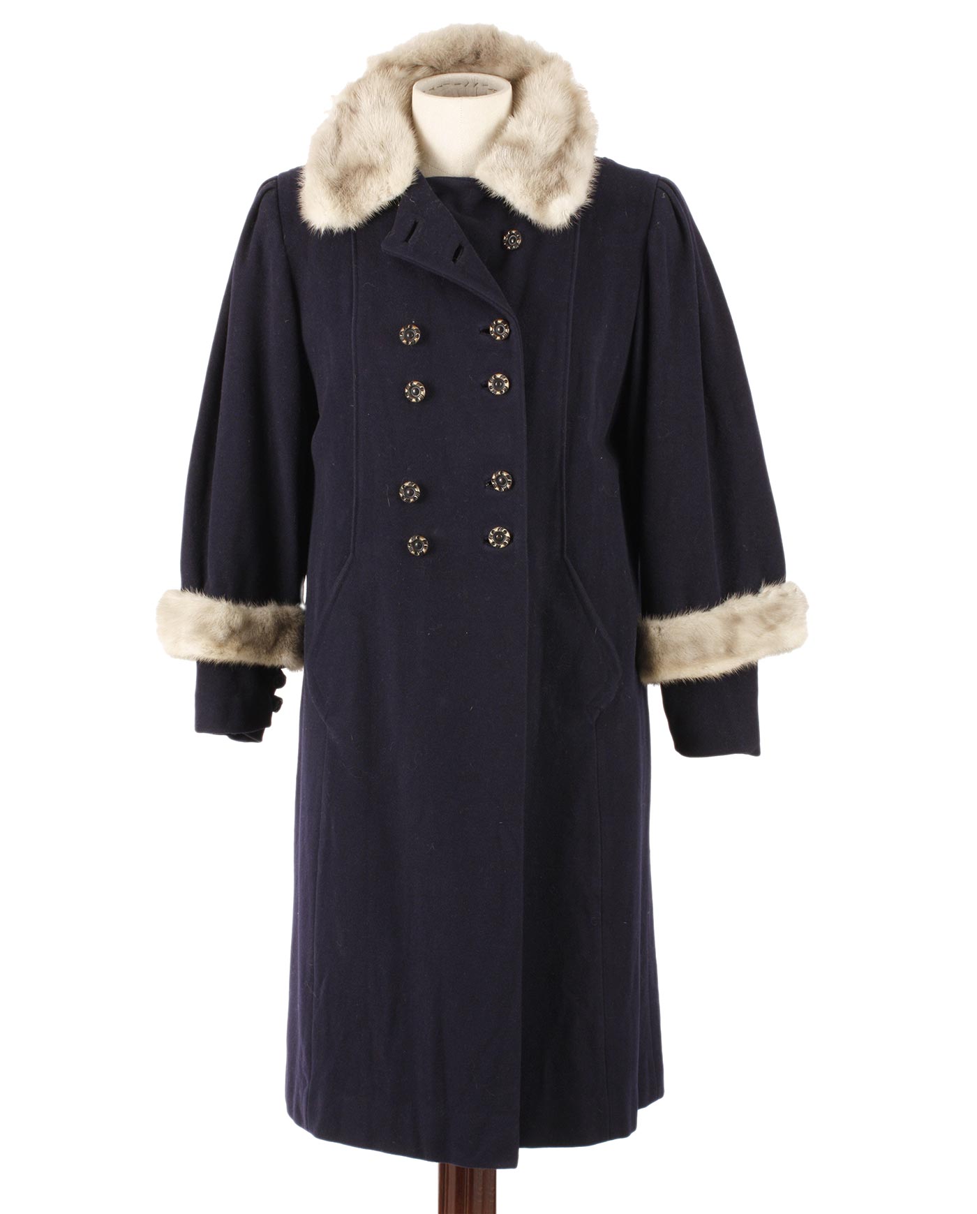 MORRIS B.SACHS Inc. wool coat 40s
