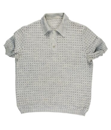 Pointel synthetic fabric polo around 60/70s