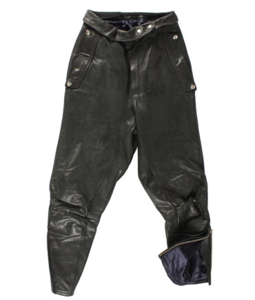 Leather woman pant