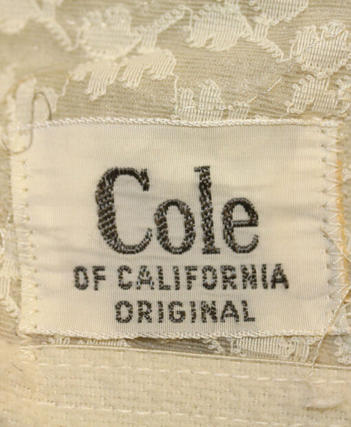 COLE OF CALIFORNIA bathing suit '60s