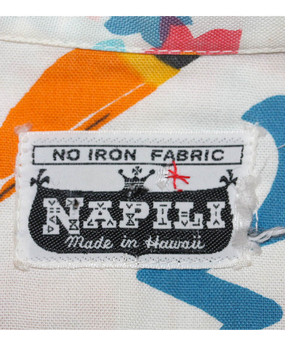 NAPILI Hawaiian Shirt '70s ca.