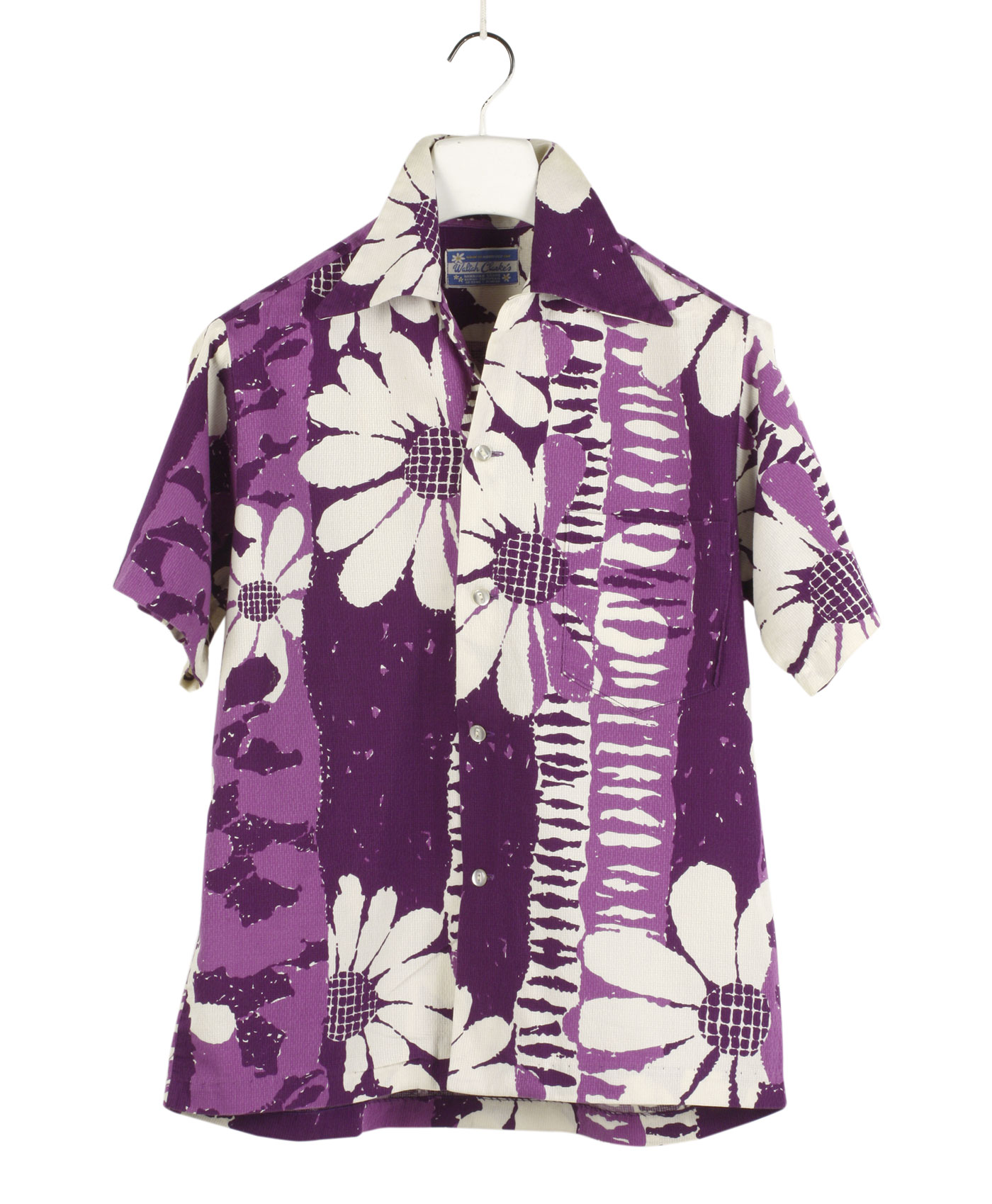 WALTAH CLARKE'S Hawaiian shirt '70s ca.