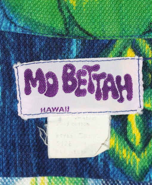 MO BETTAH Hawaiian shirt '70s ca.