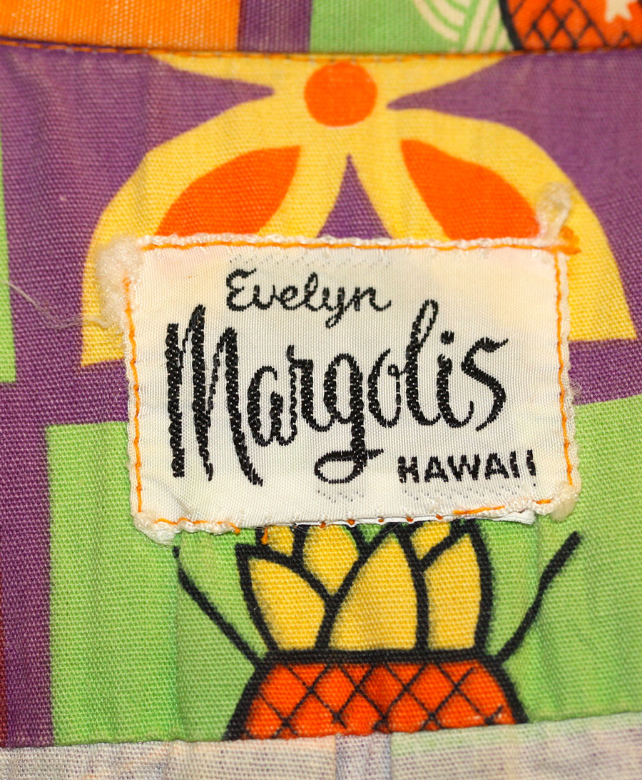 MARGOLIS Hawaiian shirt '70s ca.