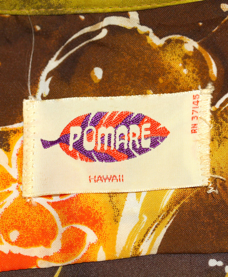 POMARE Hawaiian shirt '70s ca.