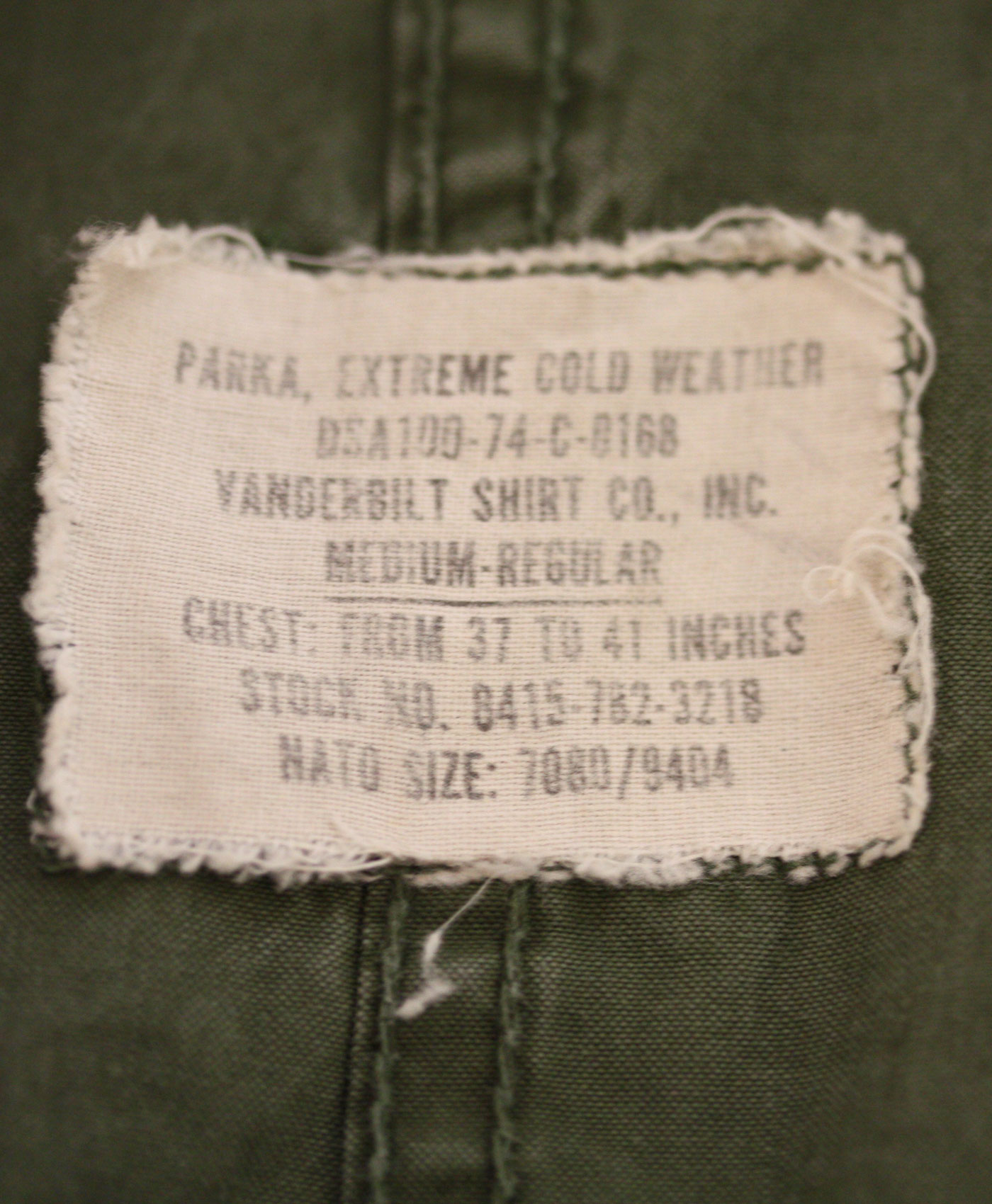 U.S. Military Extreme Cold Weather Parka ’60s