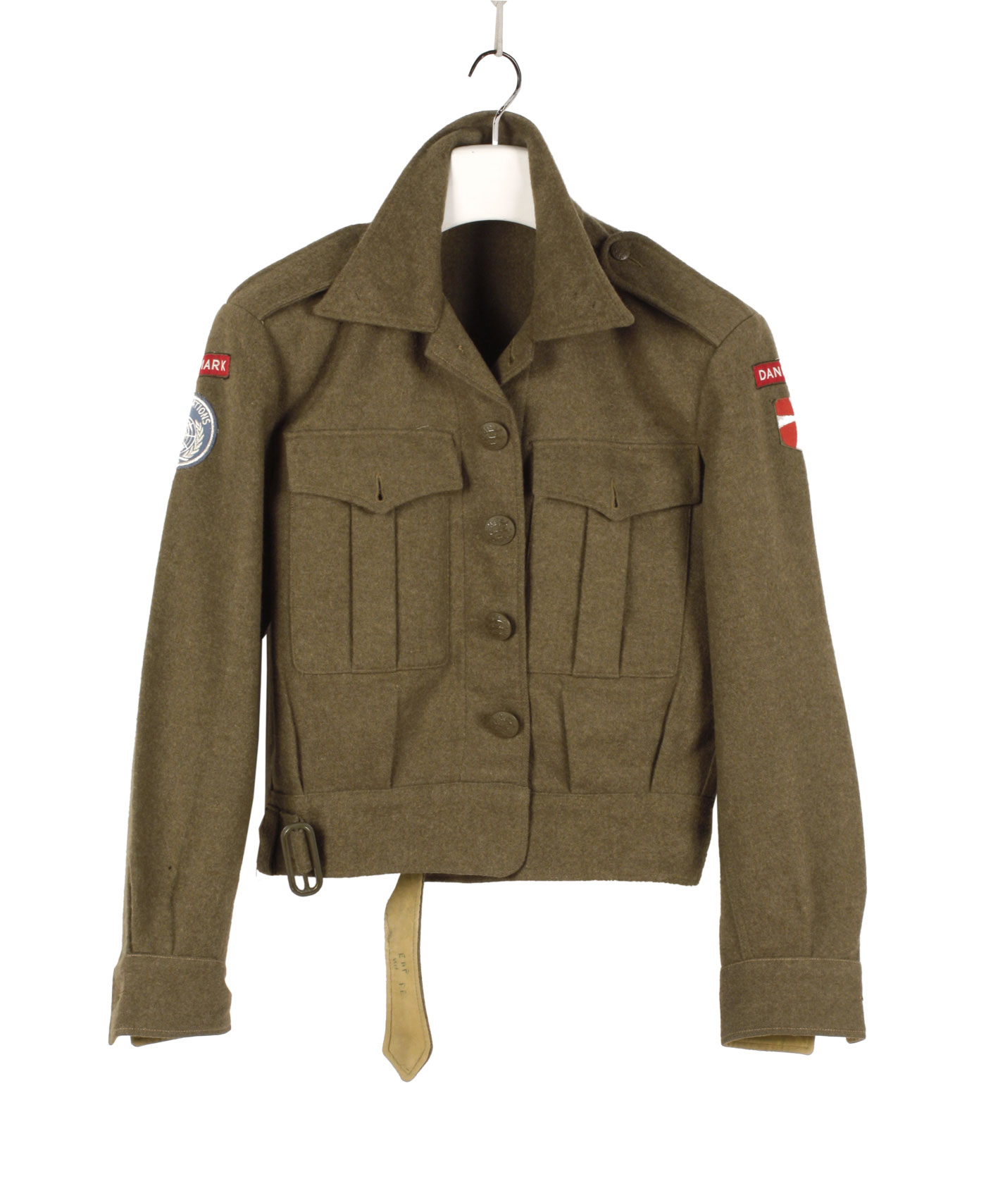 Danish Military Wool Blouser, ’50s