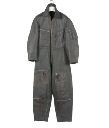 Military Italian Air Force Leather Overalls ’60s