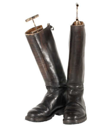 Leather boots '40s