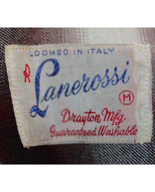 LANEROSSI Wool Shirt '50s